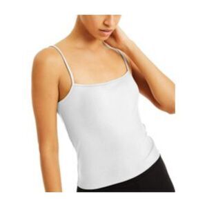 NWT INC Womens White Spaghetti Strap Tank Top L\XL